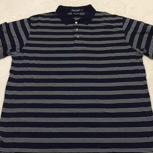 Polo Golf Classic Striped Polo, XLarge